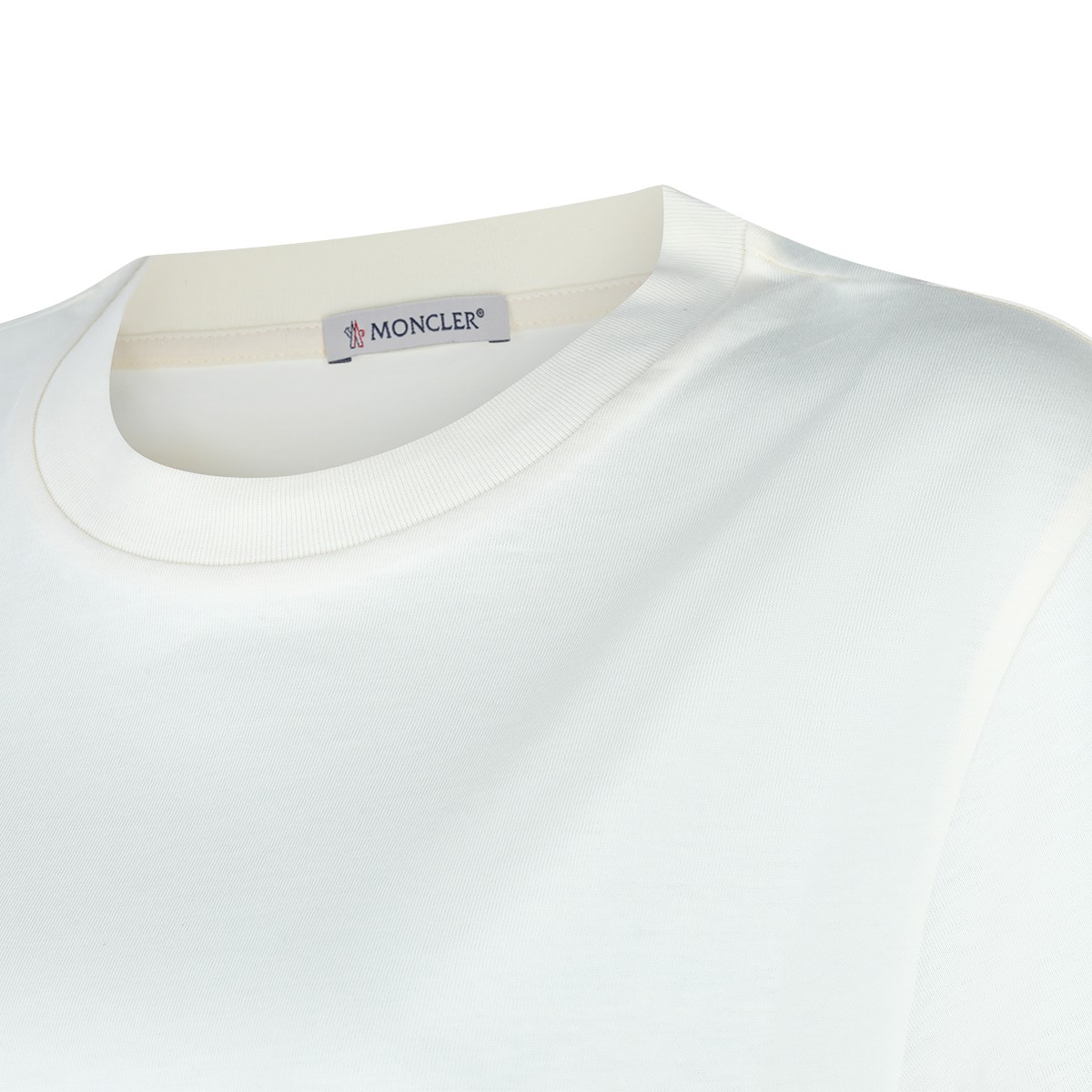 WHITE COTTON T-SHIRT