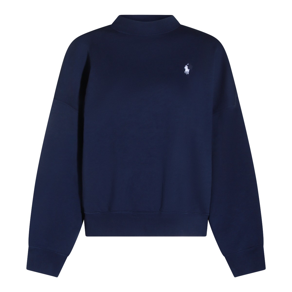 NAVY COTTON SWEATSHIRT