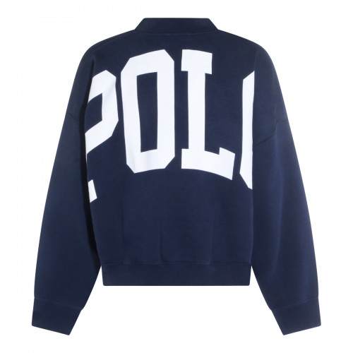 NAVY COTTON SWEATSHIRT