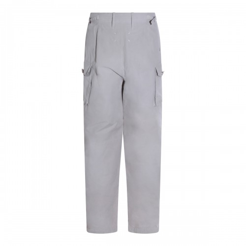 BEIGE COTTON BLEND PANTS