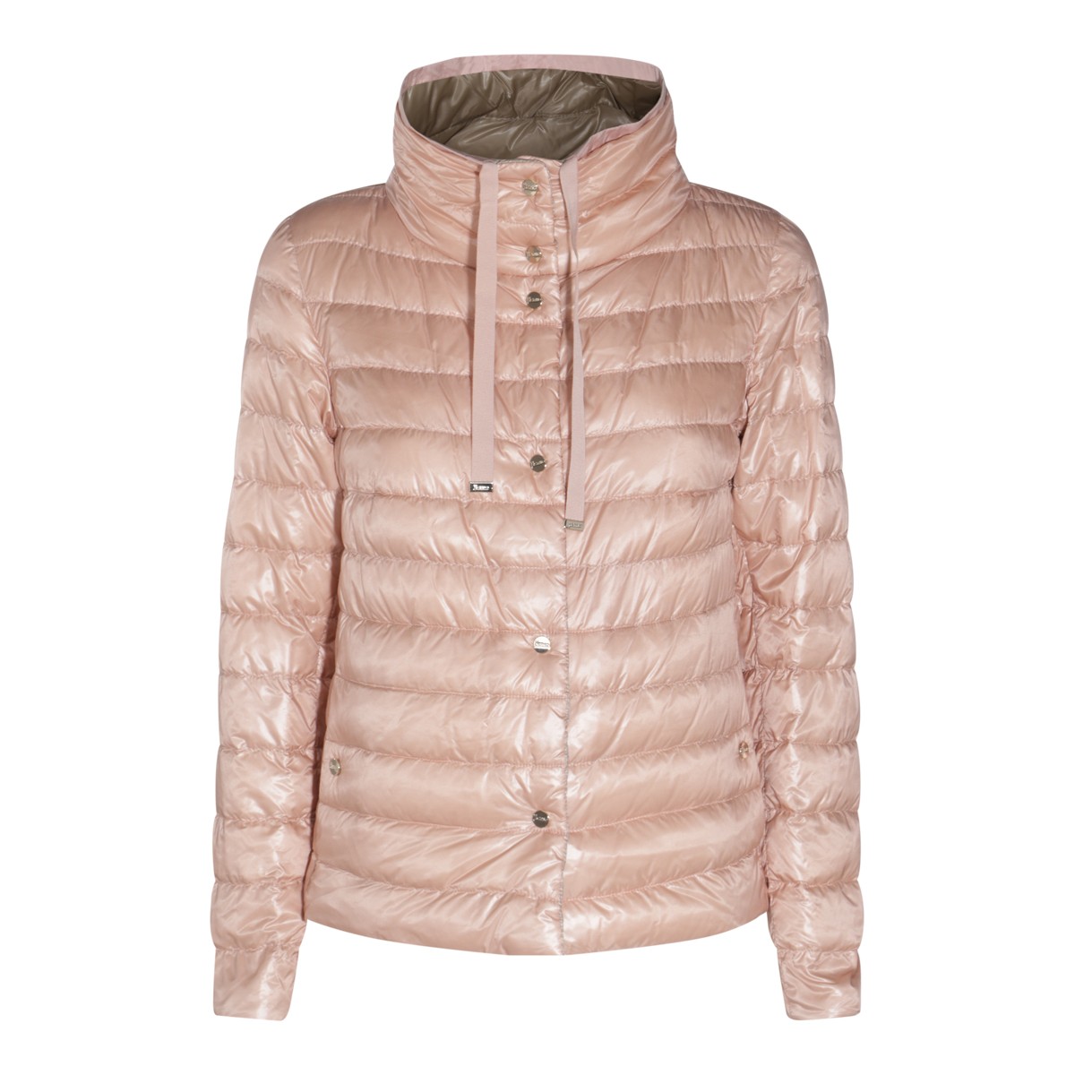 PINK PUFFED DOWN JACKET