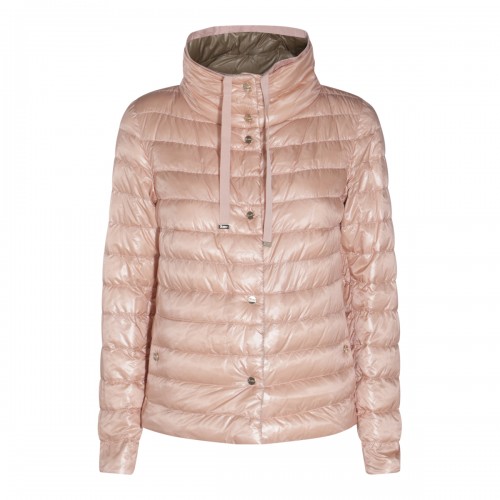 PINK PUFFED DOWN JACKET