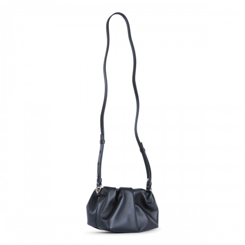 BLACK LEATHER EVA MINI CLUTCH 2