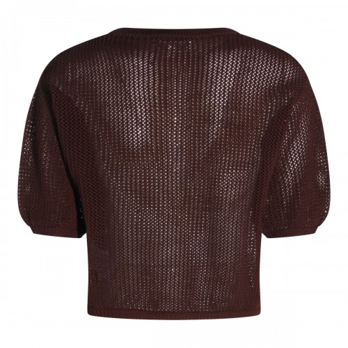 BROWN COTTON KNITWEAR 2
