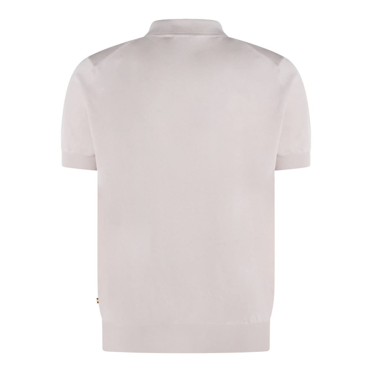 LIGHT BEIGE COTTON POLO SHIRT