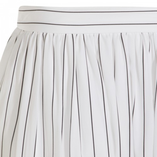WHITE COTTON SKIRT