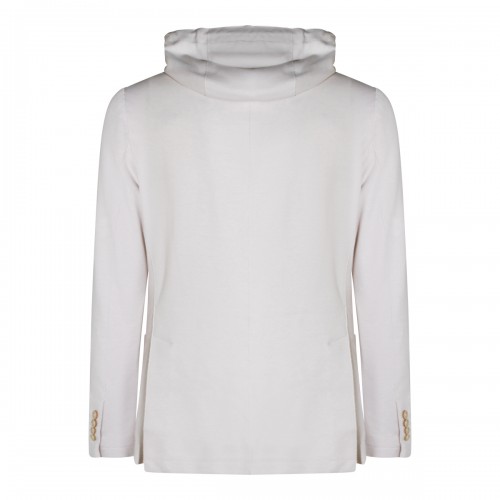 SAND COTTON BLEND BLAZER 2