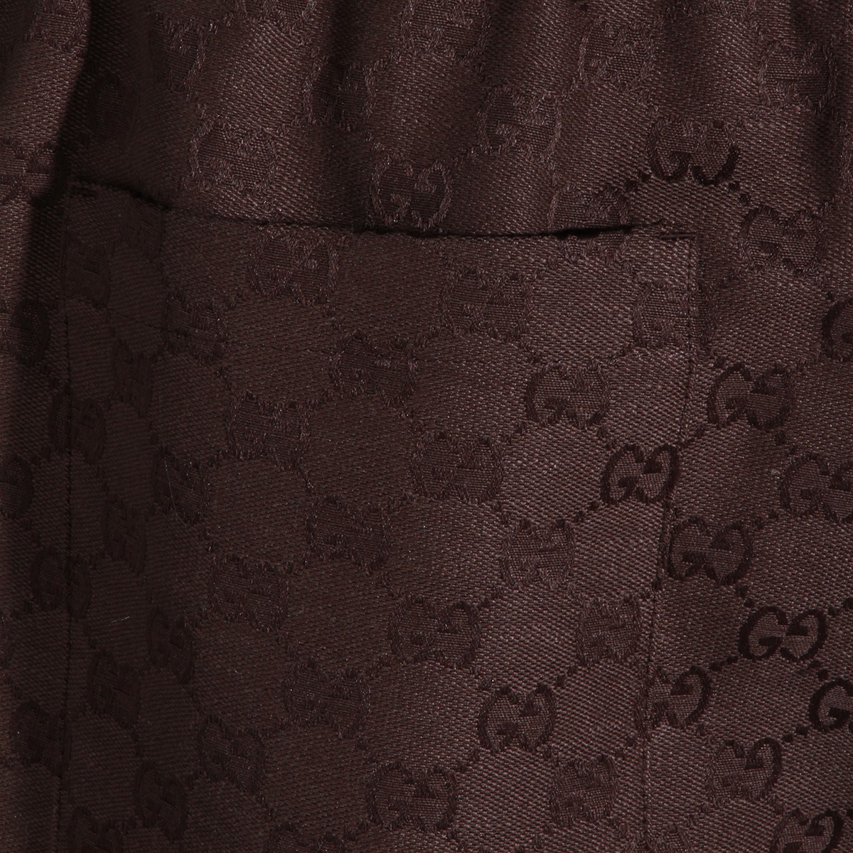 BROWN GG SHORTS