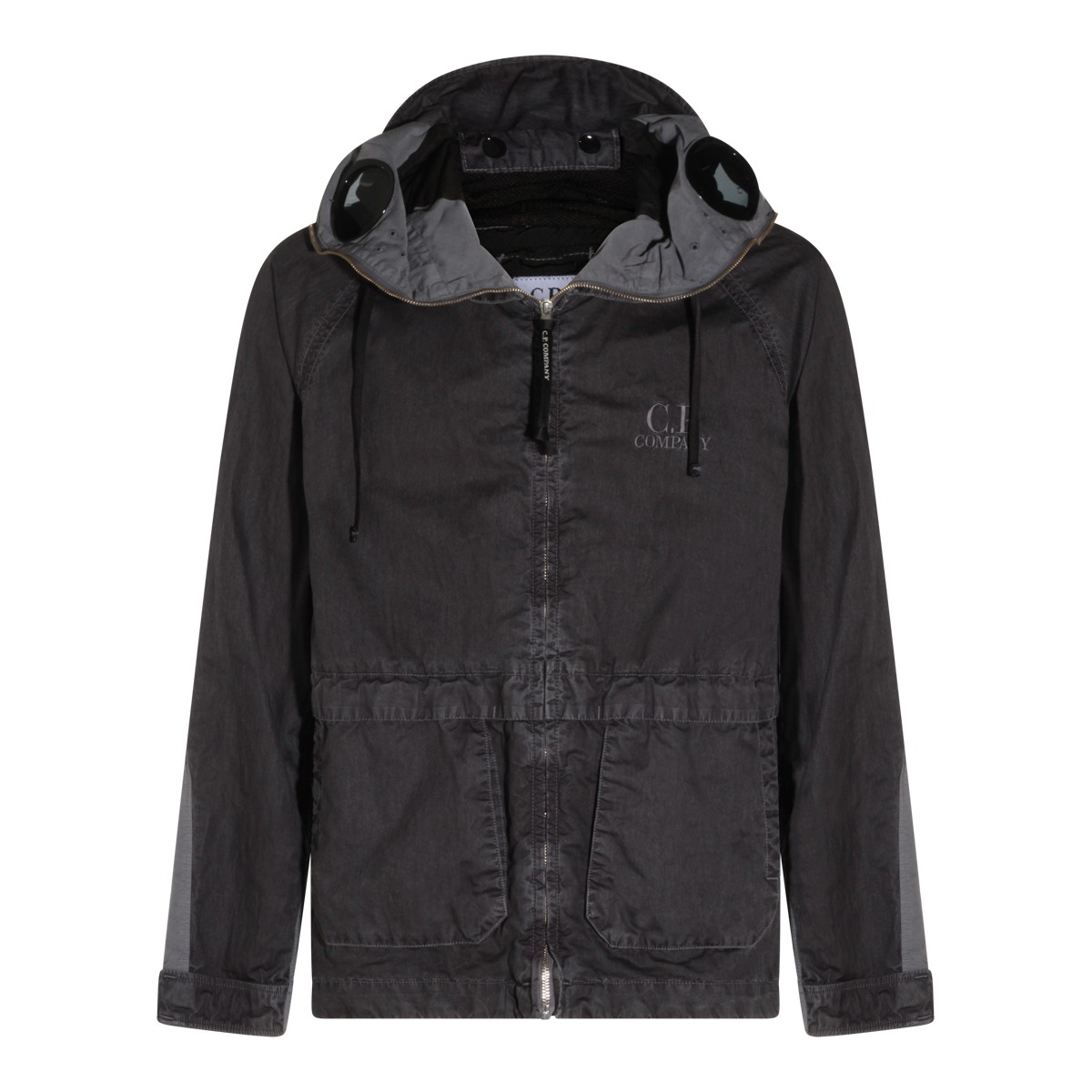 BLACK COTTON CASUAL JACKET 