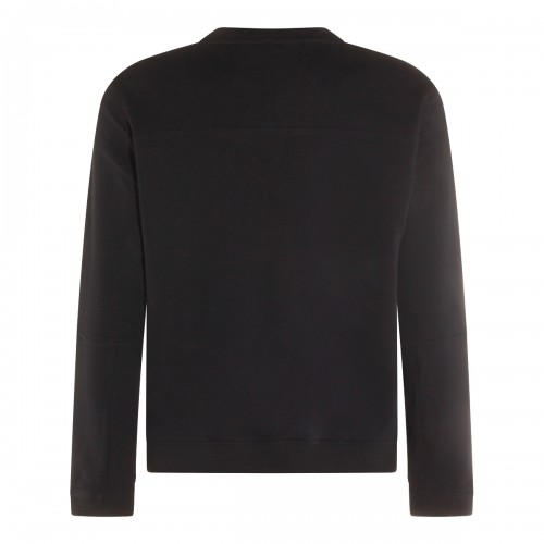 BLUE DEPTH COTTON BLEND SWEATSHIRT