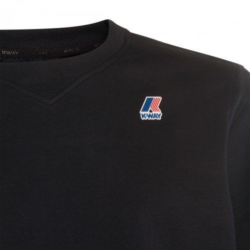 BLUE DEPTH COTTON BLEND SWEATSHIRT