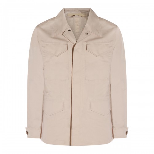 SAND COTTON AND SILK BLEND...