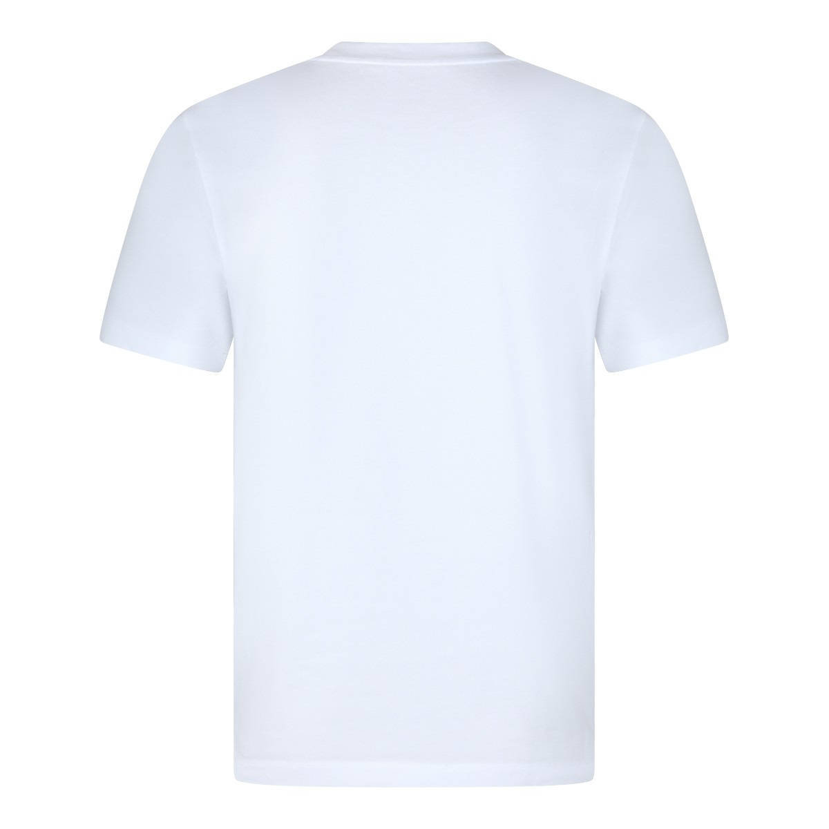 WHITE COTTON LOGO T-SHIRT