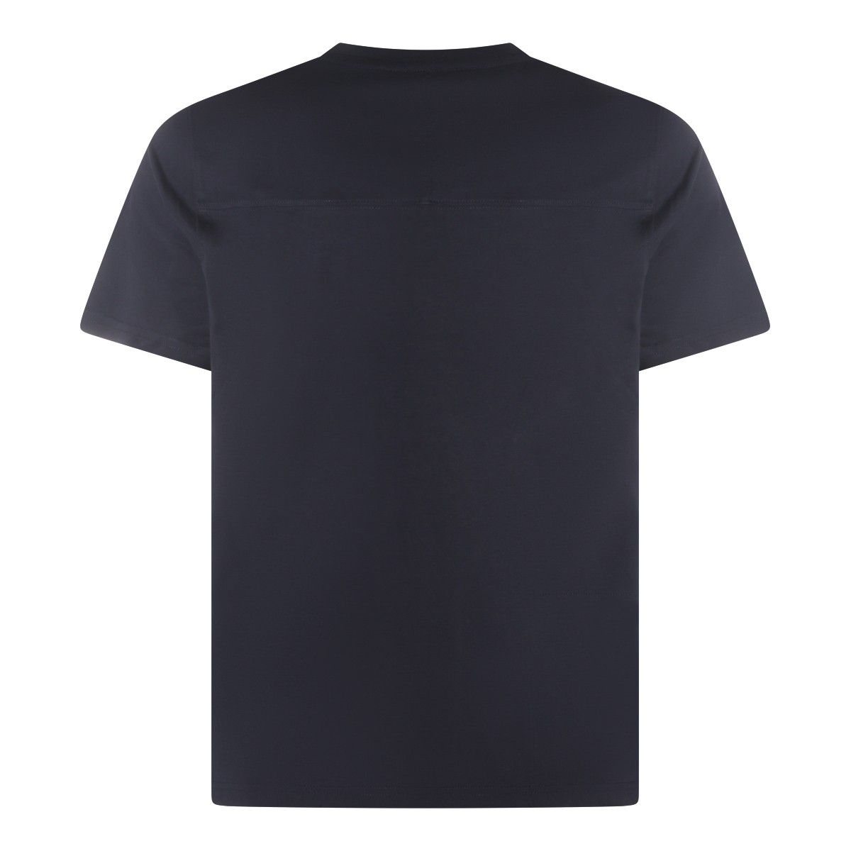 BLUE DEPTH COTTON LOGO T-SHIRT