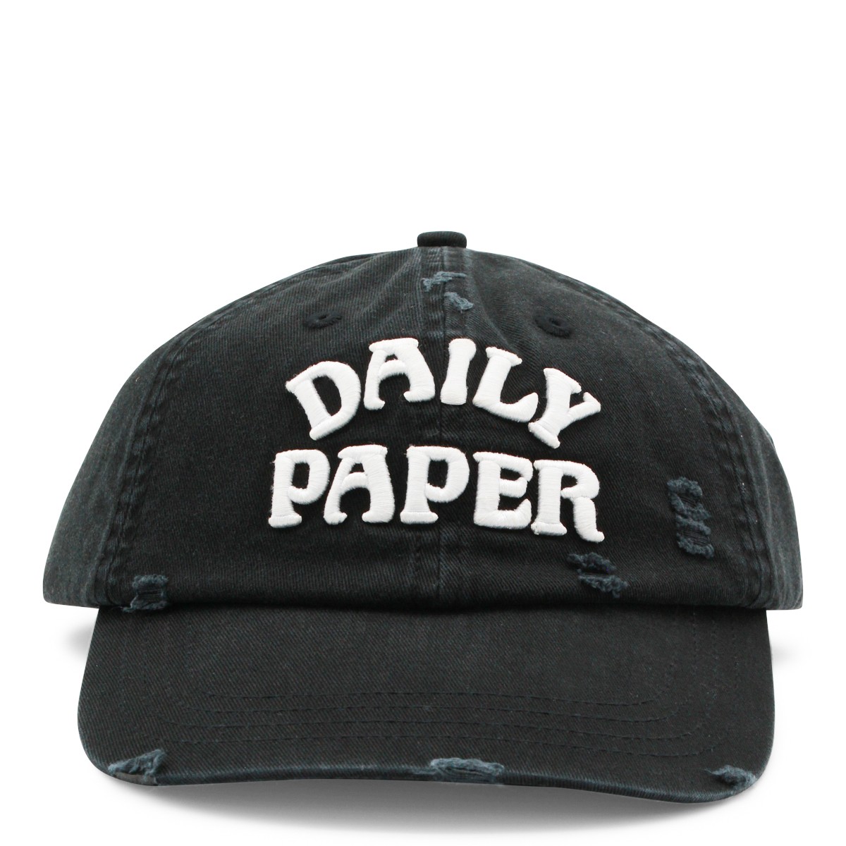 BLACK COTTON BASEBALL CAP