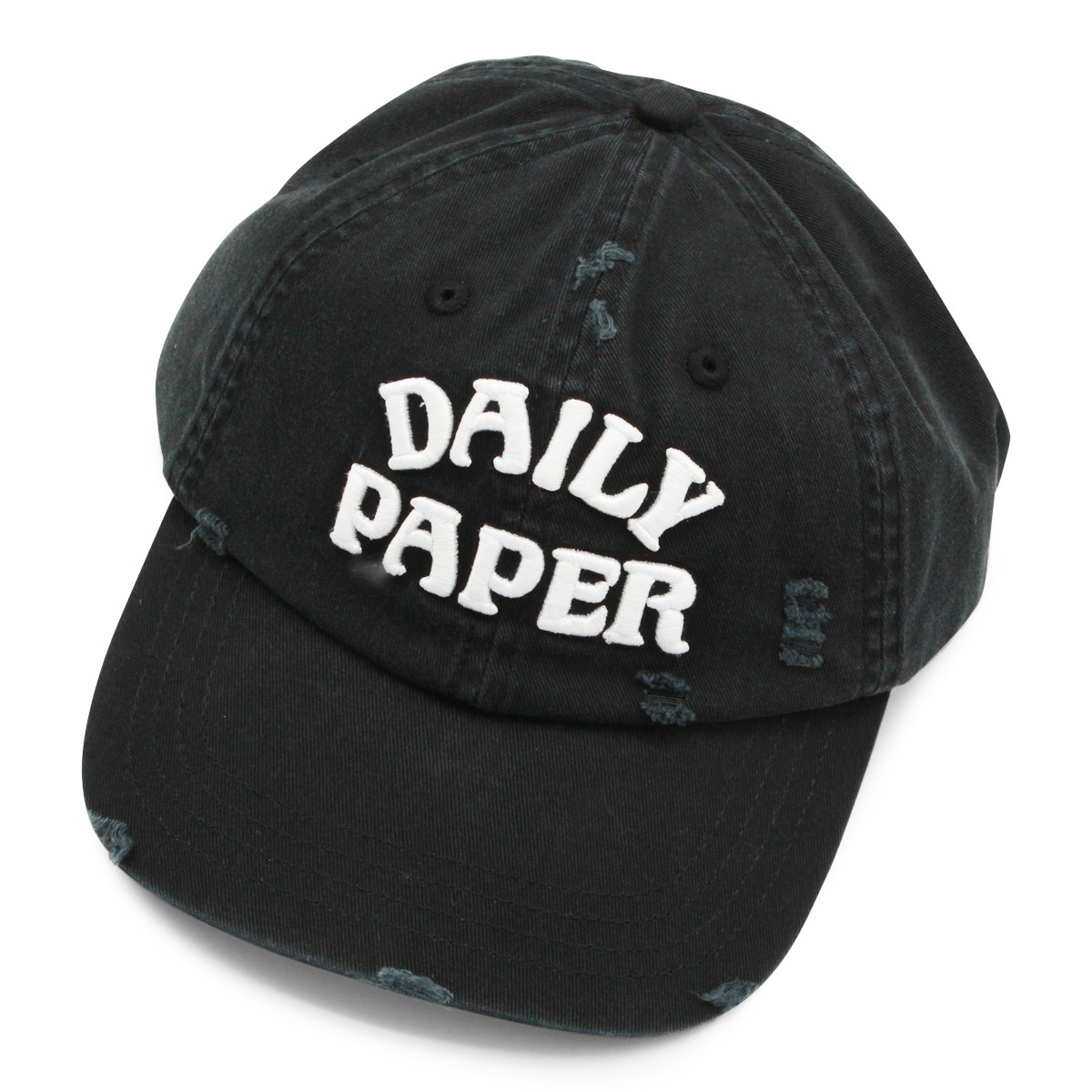BLACK COTTON BASEBALL CAP