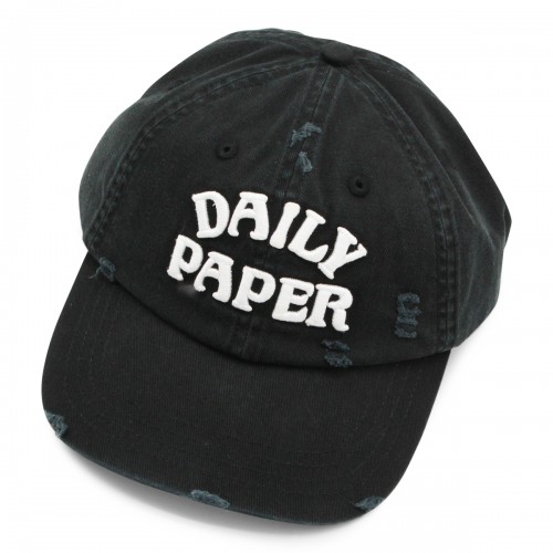 BLACK COTTON BASEBALL CAP