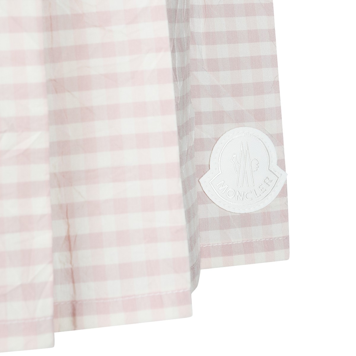 PINK AND WHITE STRIPES COTTON SKIRT