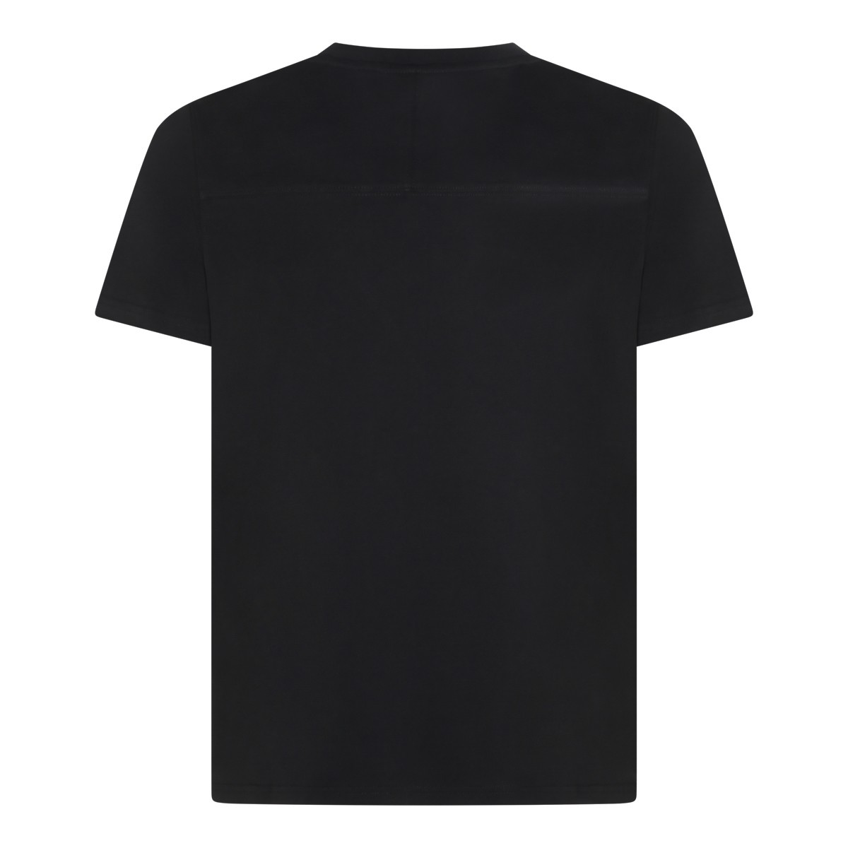 BLACK PURE COTTON LOGO T-SHIRT