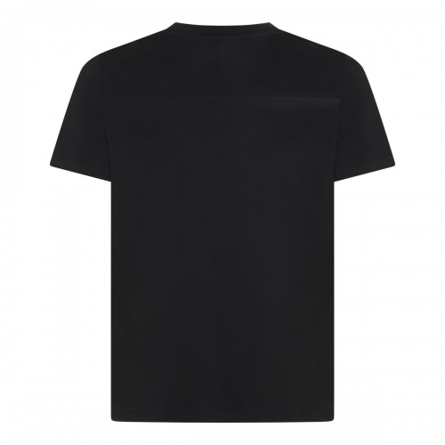 BLACK PURE COTTON LOGO T-SHIRT