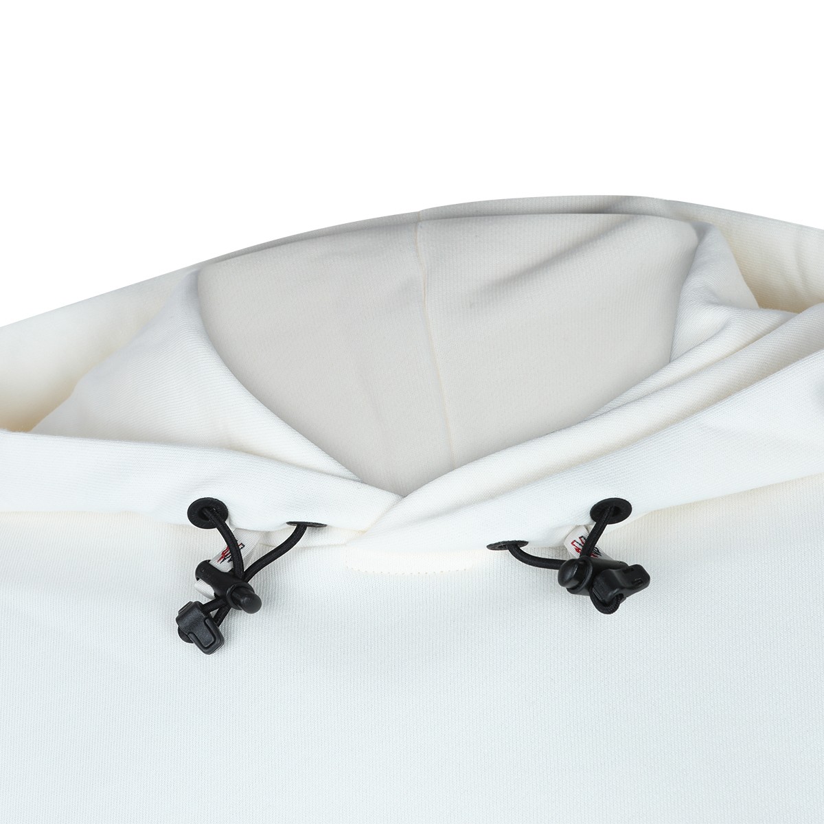 WHITE COTTON SWEATSHIRT