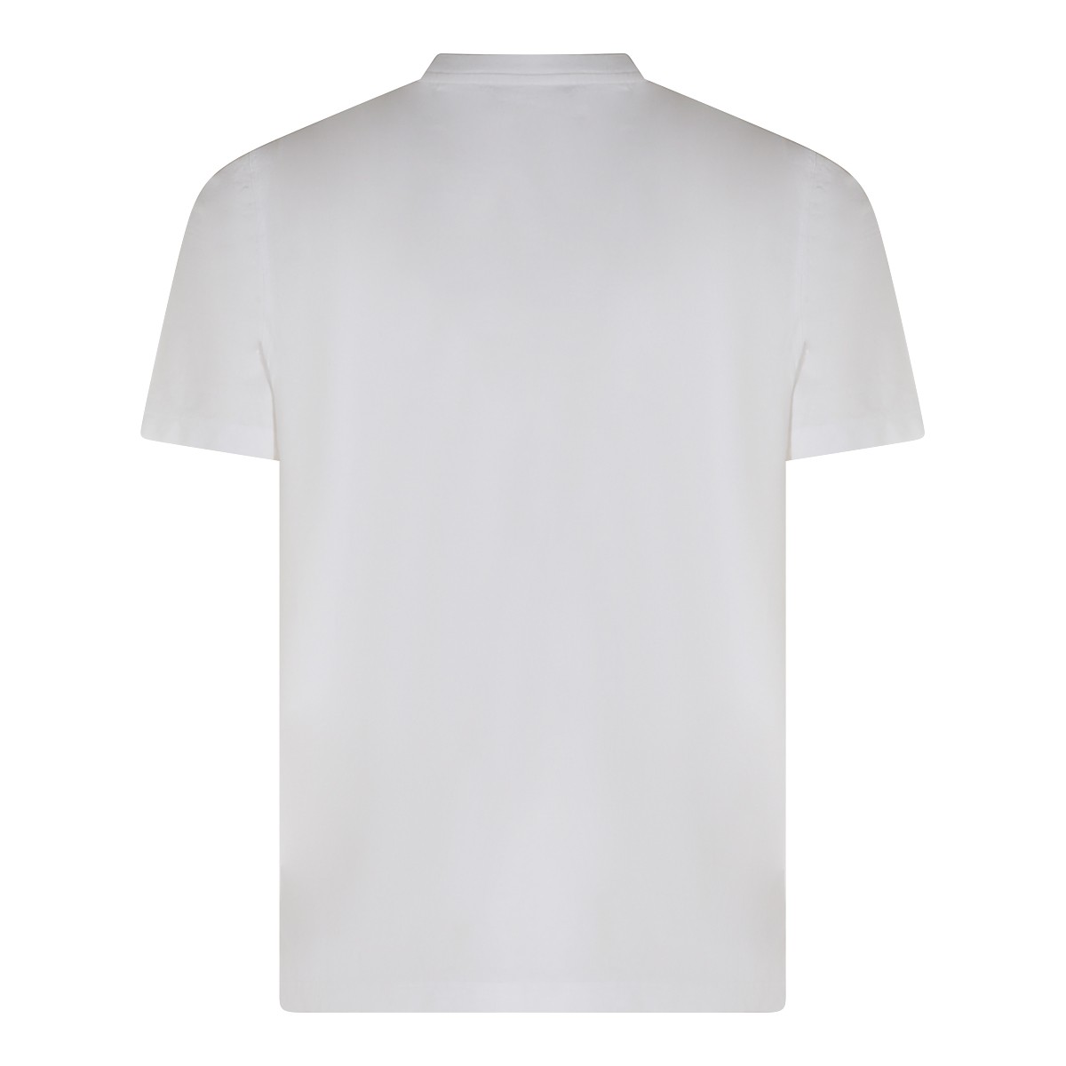WHITE COTTON T-SHIRT