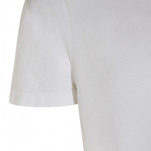 WHITE COTTON T-SHIRT