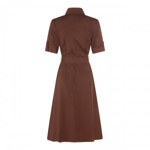 BROWN COTTON DRESS 2