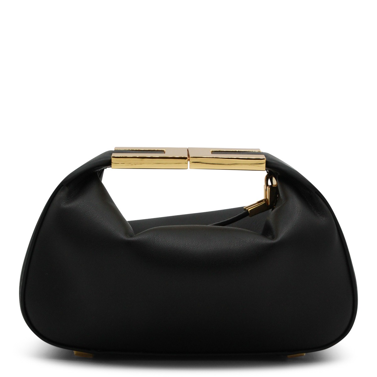 BLACK HOBO CLUTCH