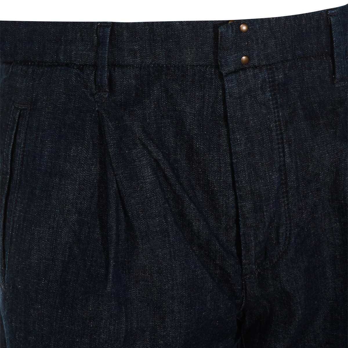 DARK BLUE COTTON JEANS