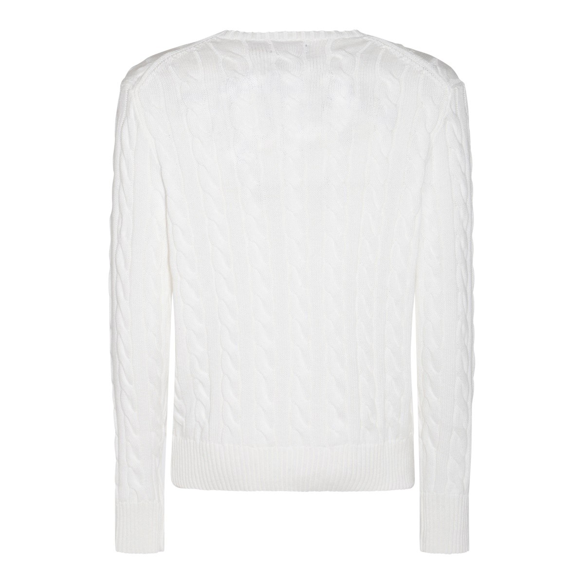 WHITE COTTON KNITWEAR