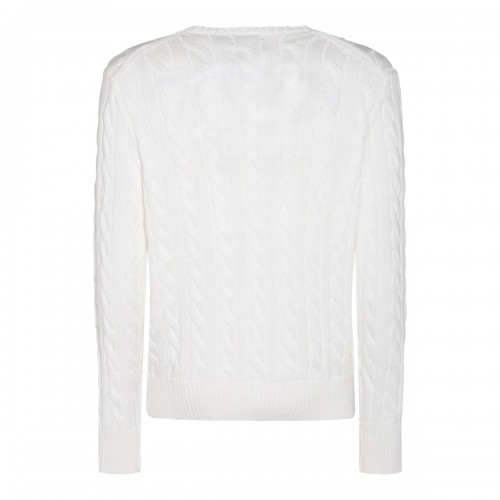 WHITE COTTON KNITWEAR