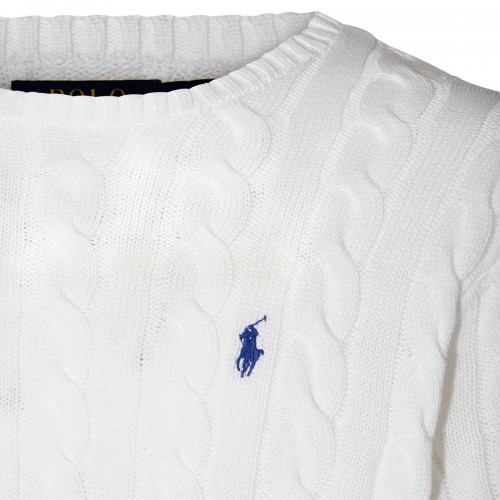 WHITE COTTON KNITWEAR