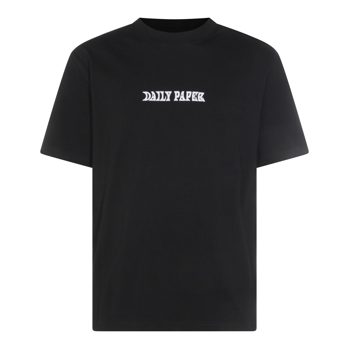 BLACK COTTON T-SHIRT