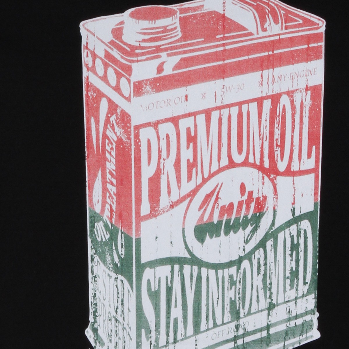 BLACK COTTON T-SHIRT