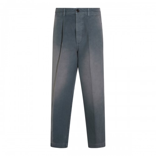 LIGHT BLUE COTTON PANTS