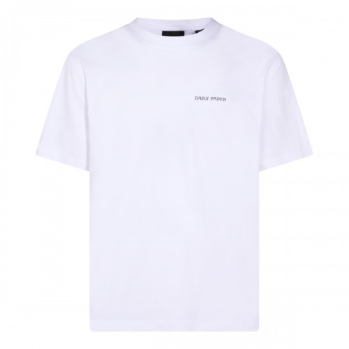 WHITE COTTON T-SHIRT