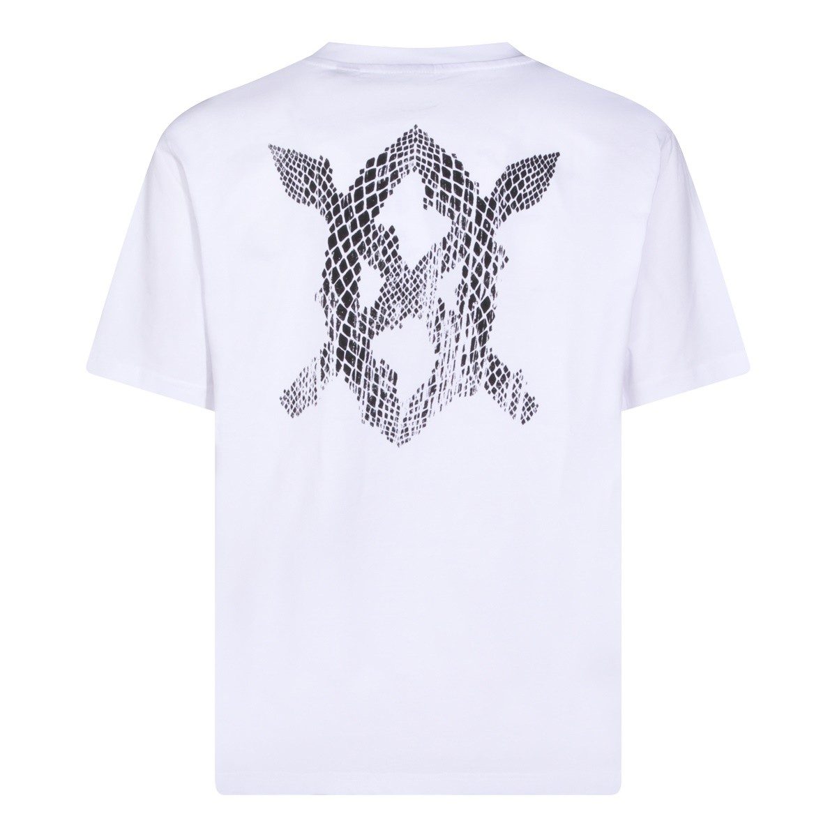 WHITE COTTON T-SHIRT