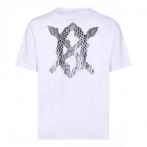 WHITE COTTON T-SHIRT