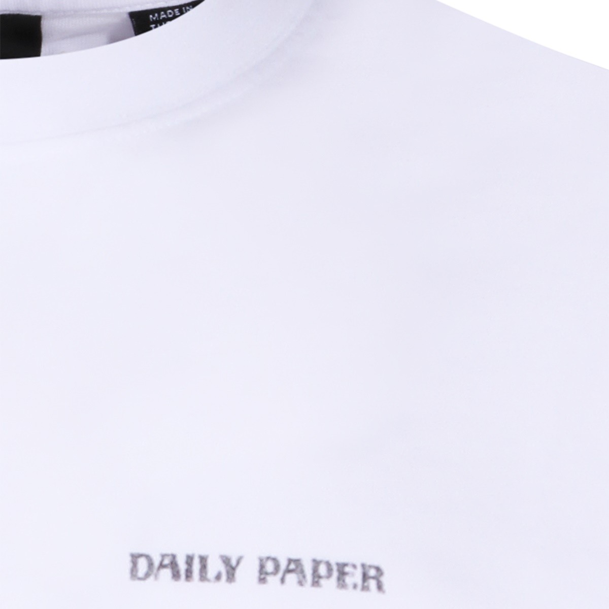 WHITE COTTON T-SHIRT