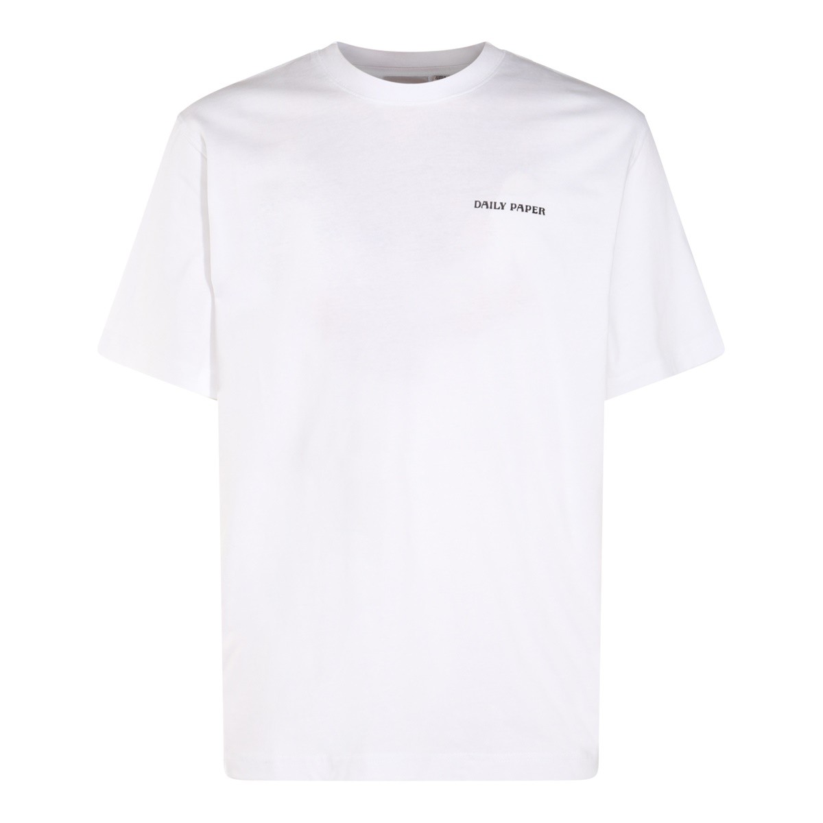 WHITE COTTON T-SHIRT
