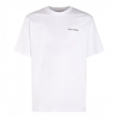 WHITE COTTON T-SHIRT