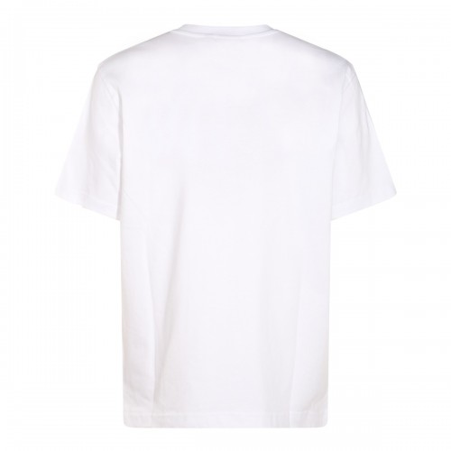WHITE COTTON T-SHIRT