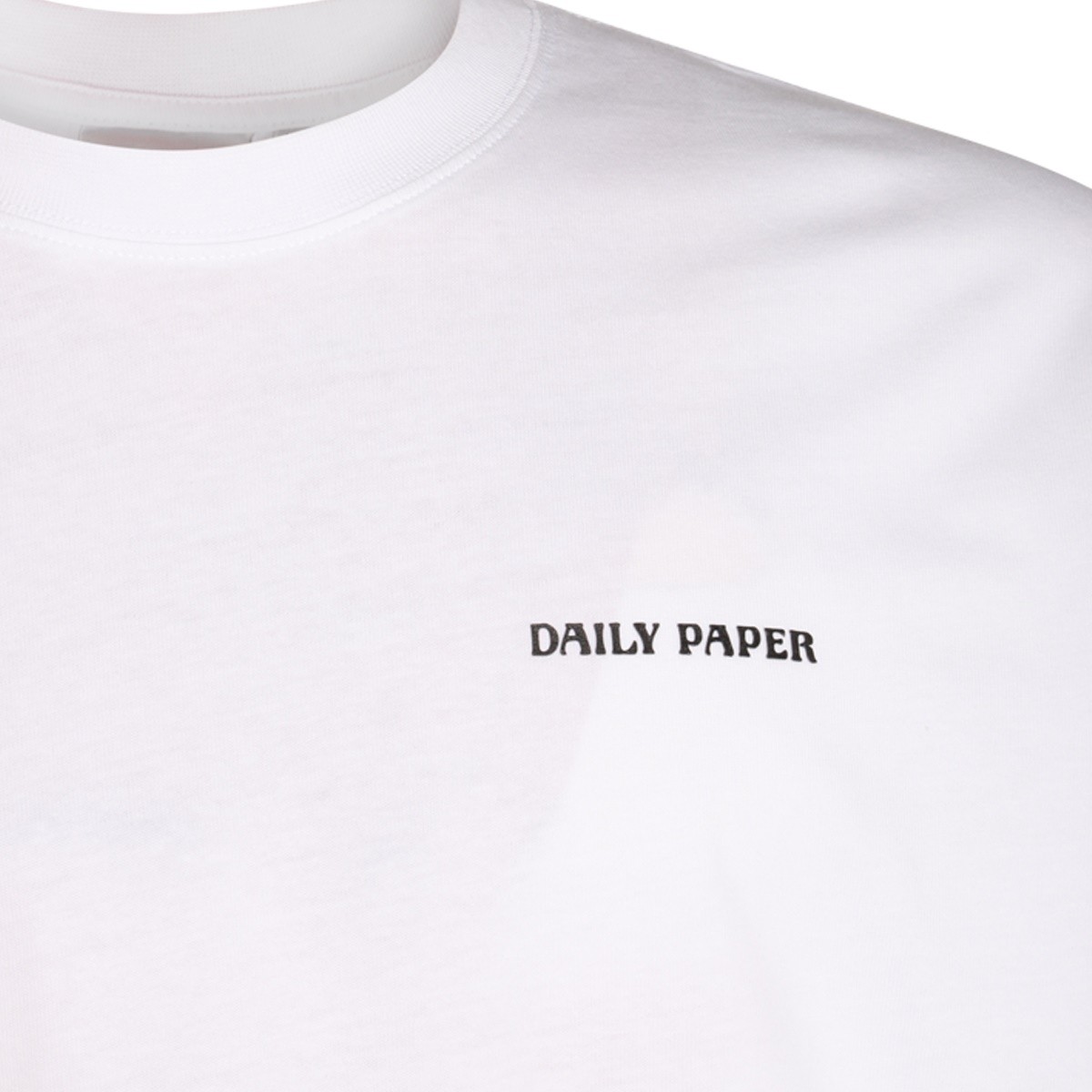 WHITE COTTON T-SHIRT