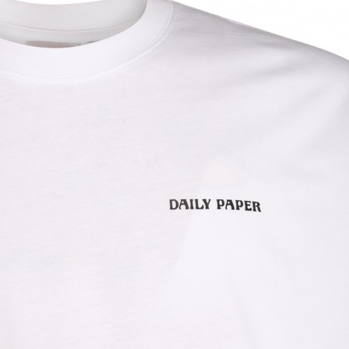 WHITE COTTON T-SHIRT