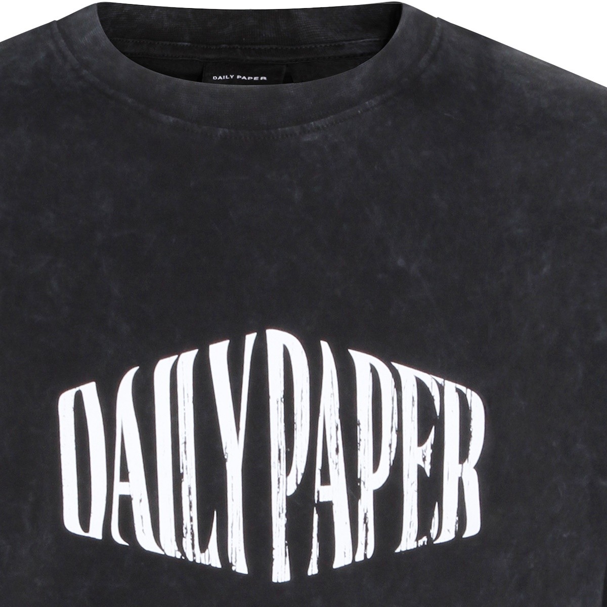 BLACK COTTON T-SHIRT