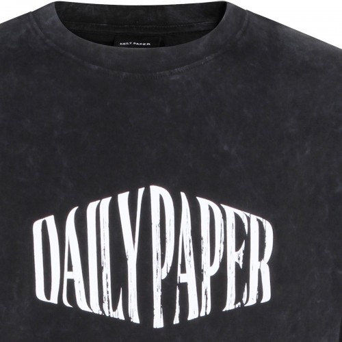 BLACK COTTON T-SHIRT