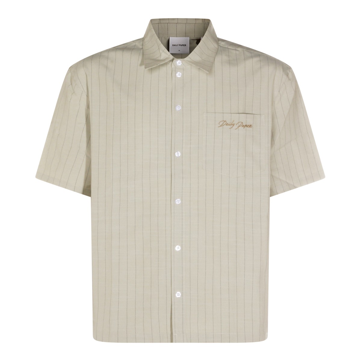 BEIGE COTTON SHIRT