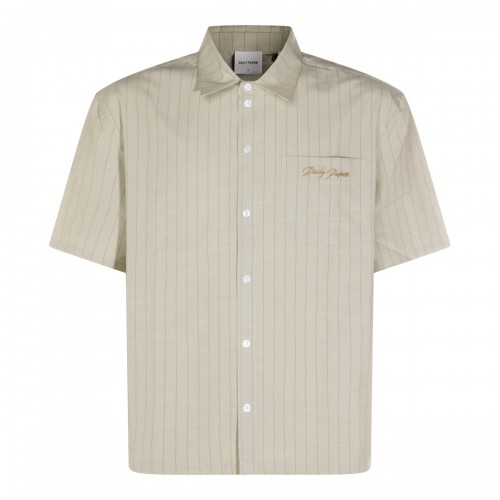 BEIGE COTTON SHIRT