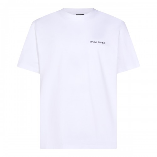 WHITE COTTON T-SHIRT